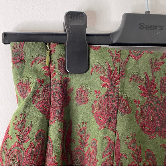 Renato Nucci Green Bold Paisley Straight Leg Trouser - Picture 6 of 10